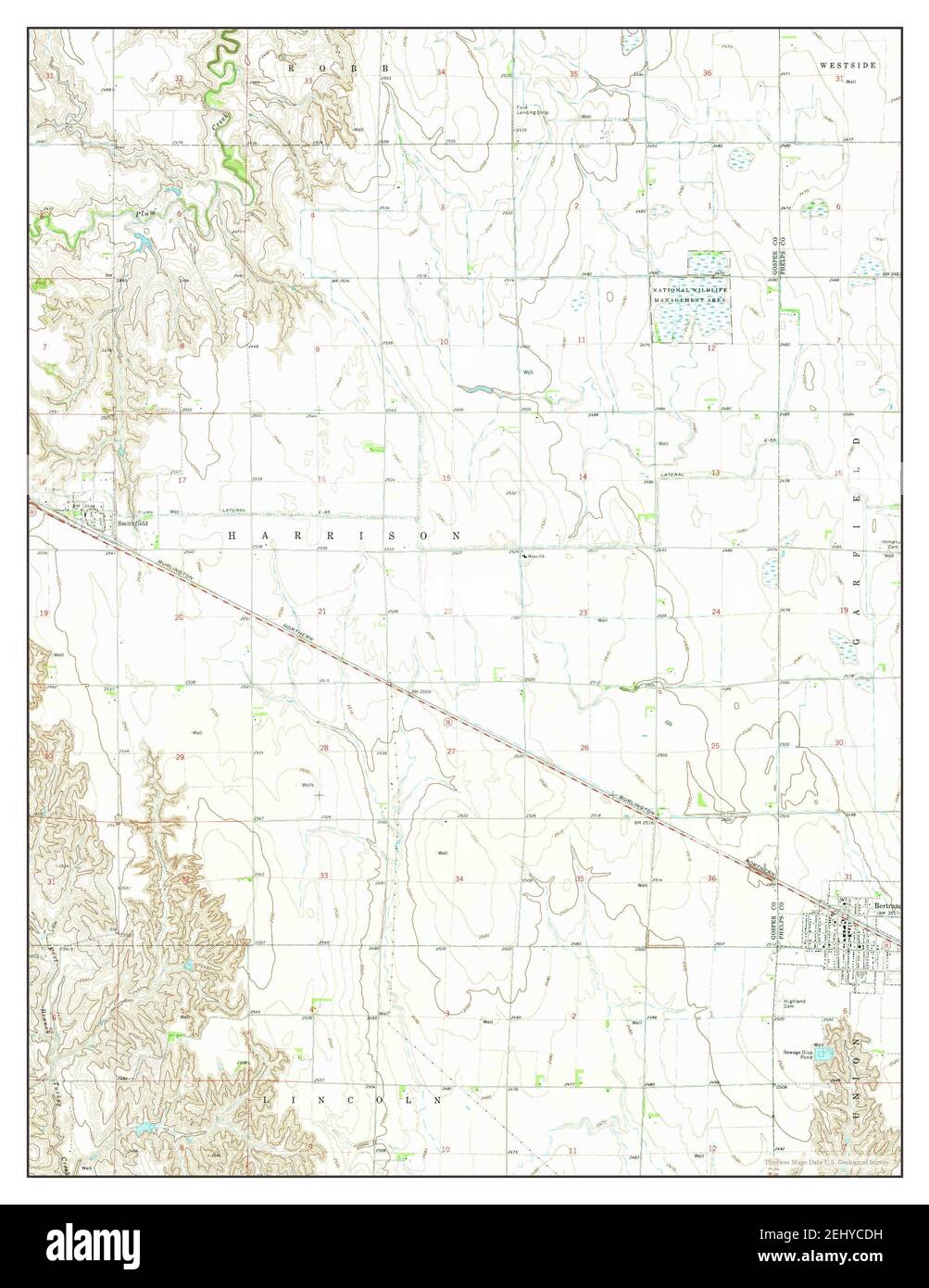 Map of bertrand Cut Out Stock Images & Pictures Alamy