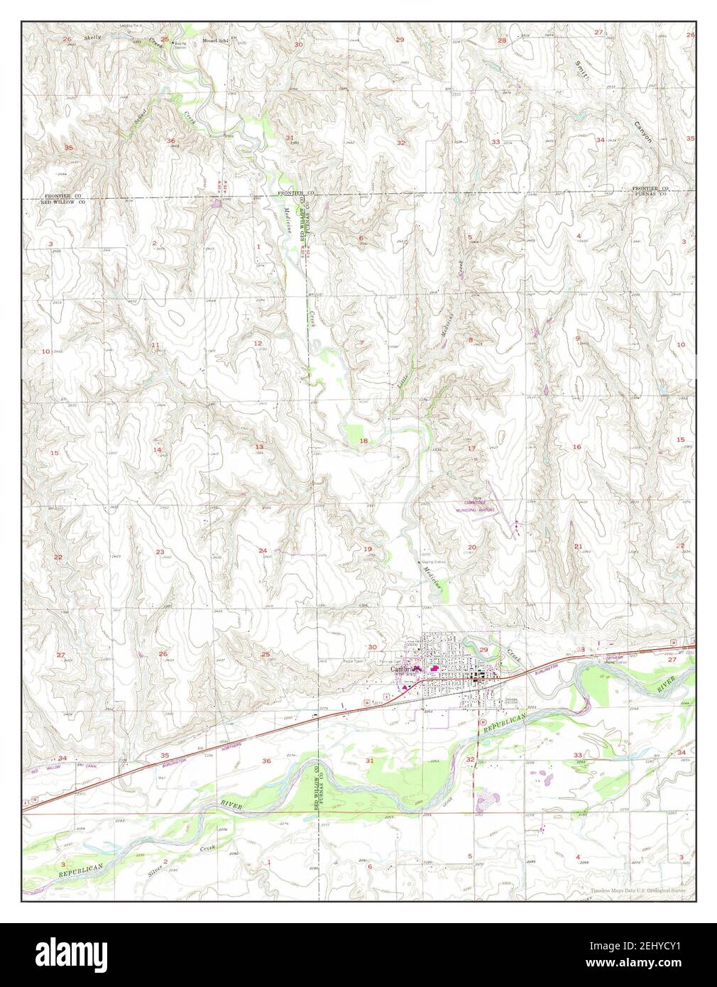 Cambridge nebraska map Cut Out Stock Images & Pictures Alamy