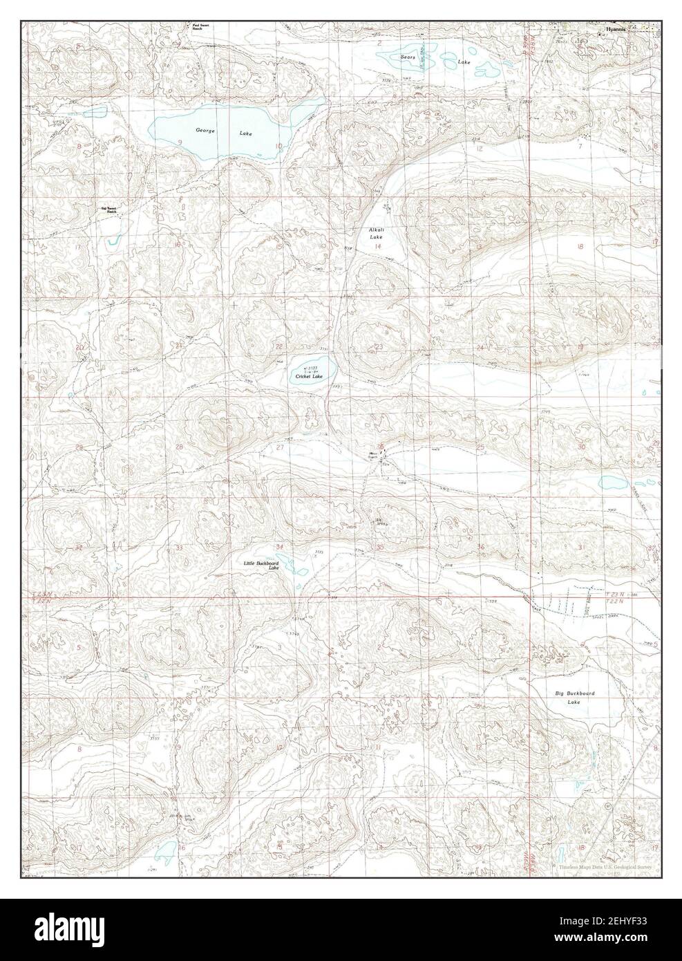 Hyannis nebraska map Cut Out Stock Images & Pictures Alamy