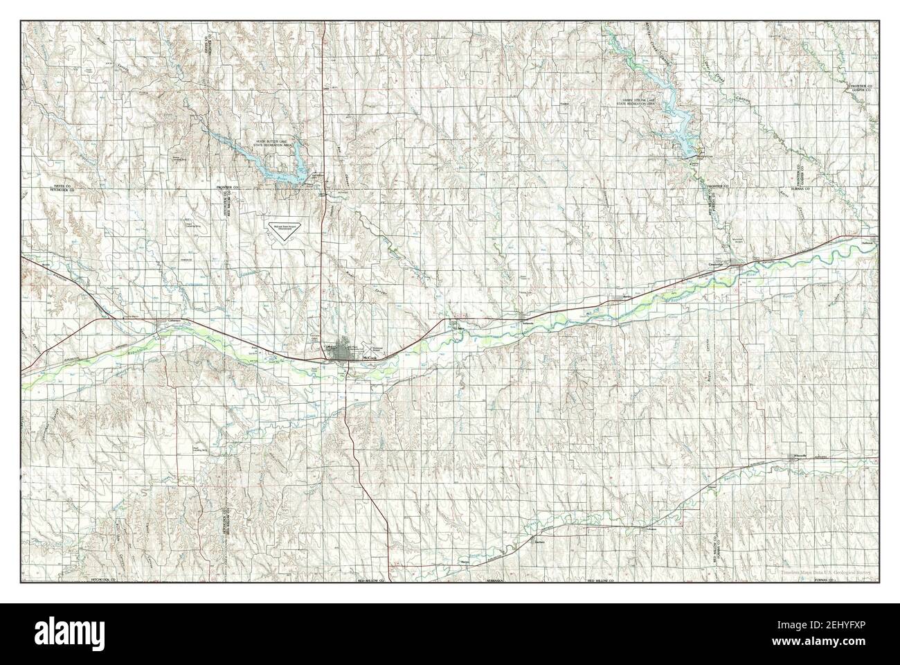 Map Of Mccook Nebraska Mccook, Nebraska, Map 1979, 1:100000, United States Of America By Timeless  Maps, Data U.s. Geological Survey Stock Photo - Alamy