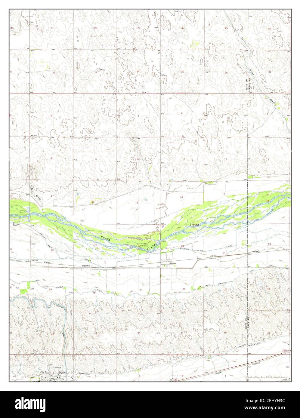 Paxton map Cut Out Stock Images & Pictures Alamy