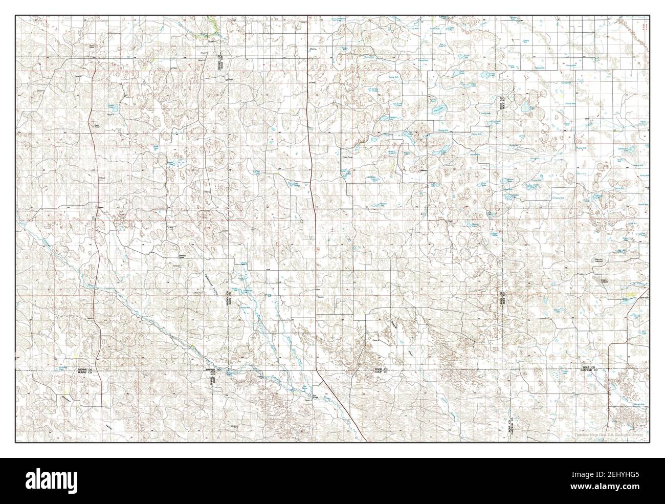 Rose, Nebraska, map 1985, 1100000, United States of America by