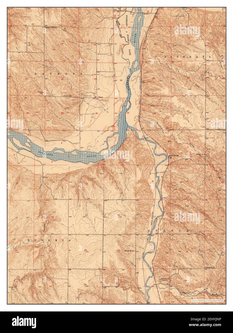 Map of verdigre hires stock photography and images Alamy