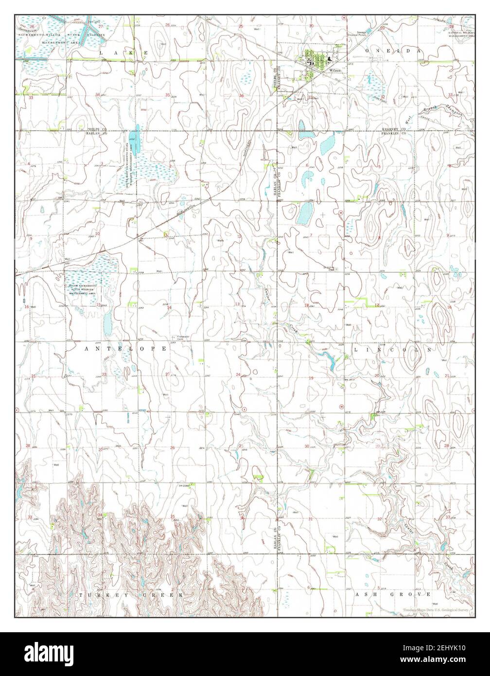 Wilcox nebraska map Cut Out Stock Images & Pictures Alamy