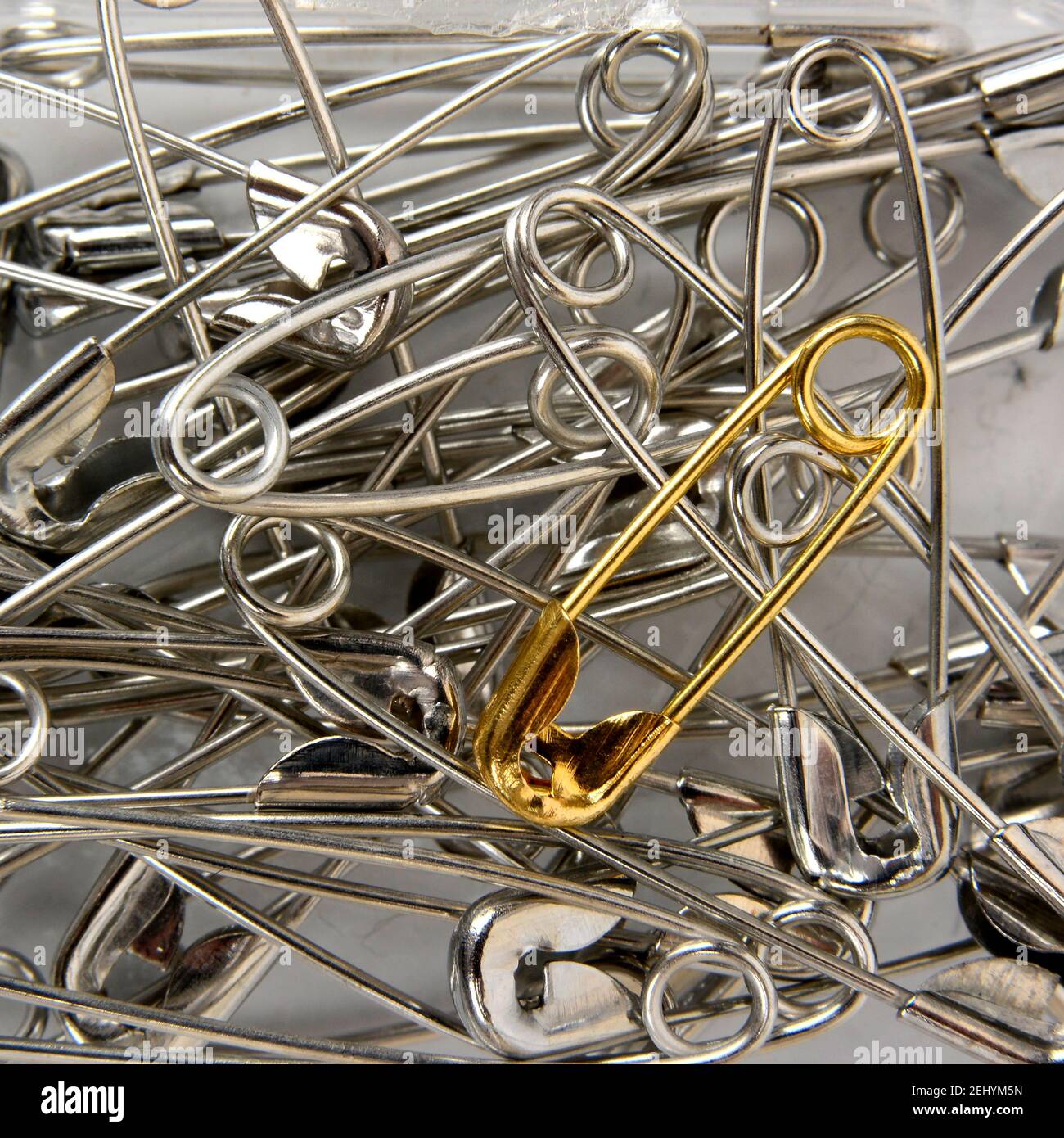 Group of different safety pins Stock Photo Alamy