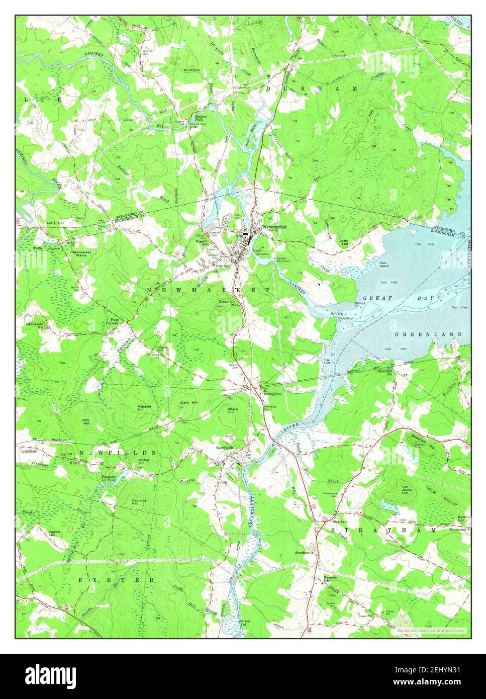 Newmarket Map High Resolution Stock Photography and Images Alamy