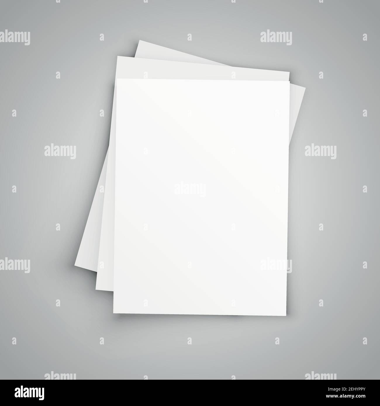 White blank A21 paper. Templates for presentation of the design of Inside Blank Templates For Flyers