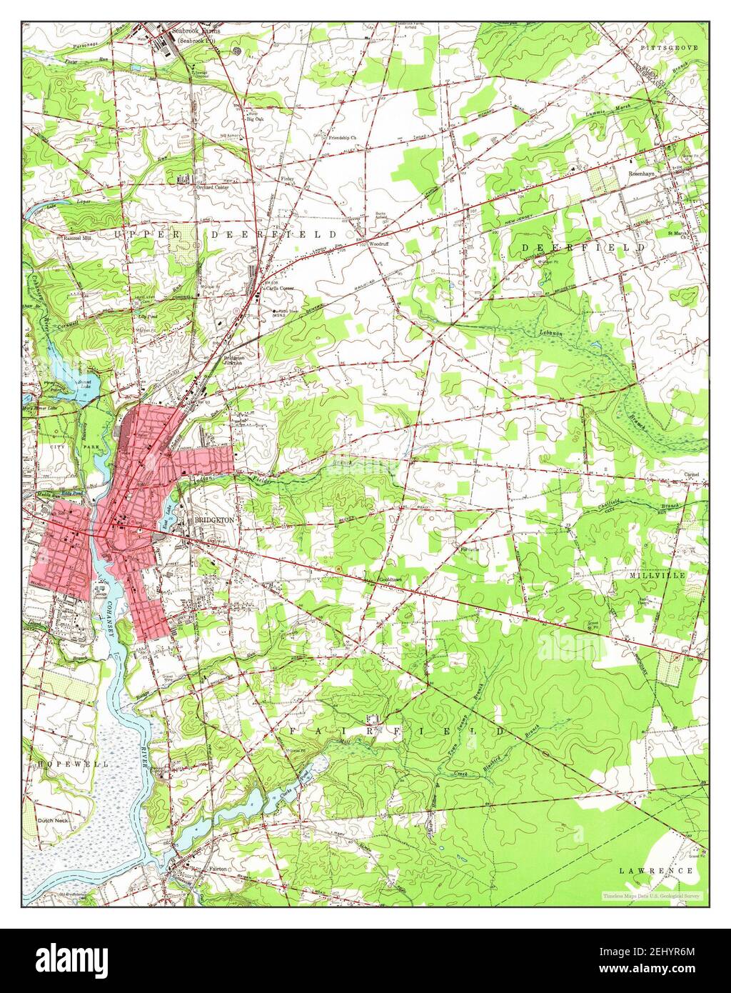 Map of bridgeton hires stock photography and images Alamy