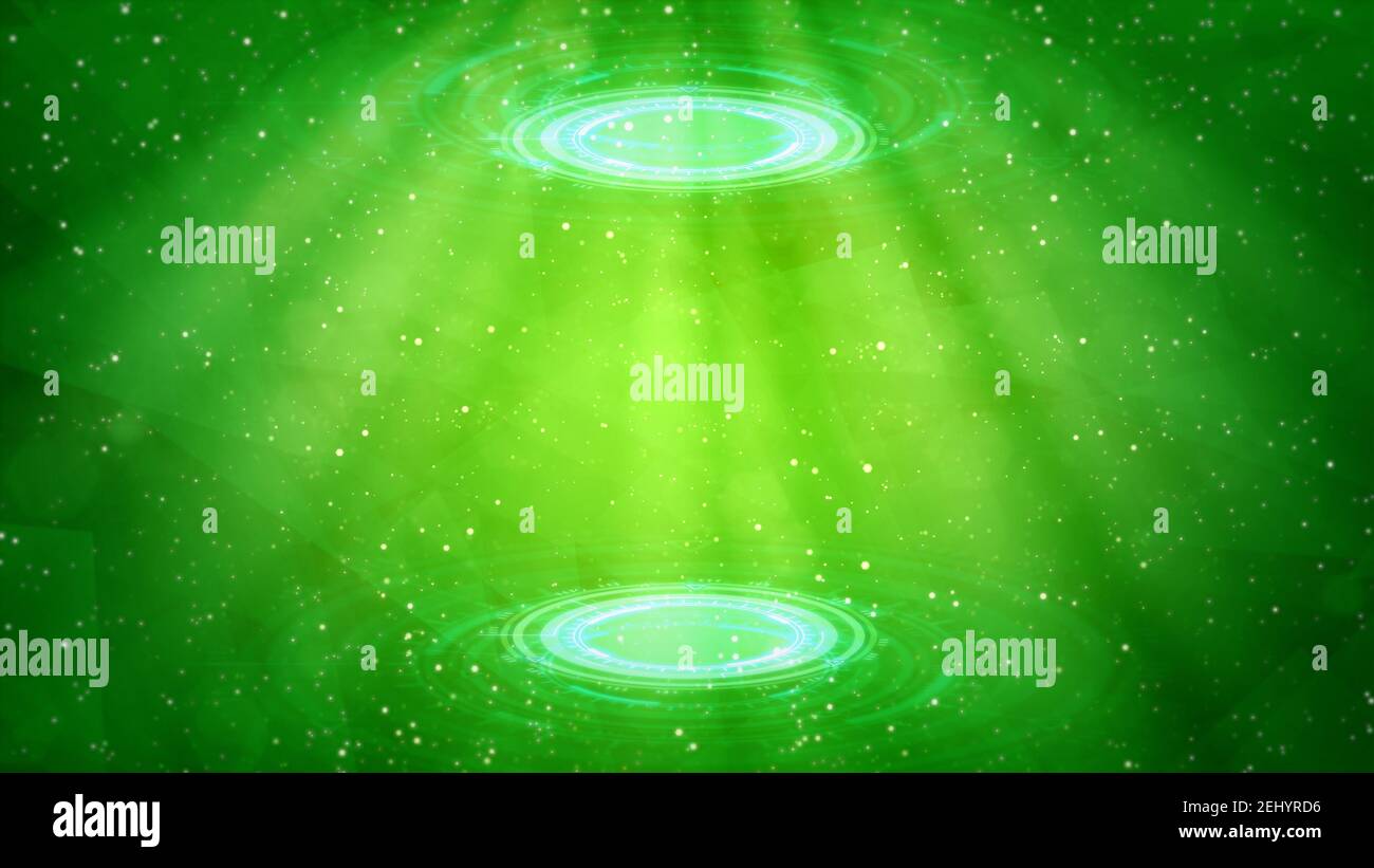 Multi Colored Cyber Background Of Two Ui Circles Scientific Teleport Multi Colored Cyber Background Of Two Ui Circles Scientific Teleport