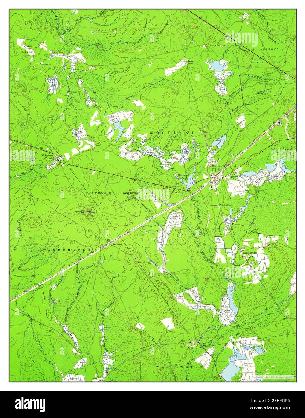 Map of chatsworth Cut Out Stock Images & Pictures Alamy