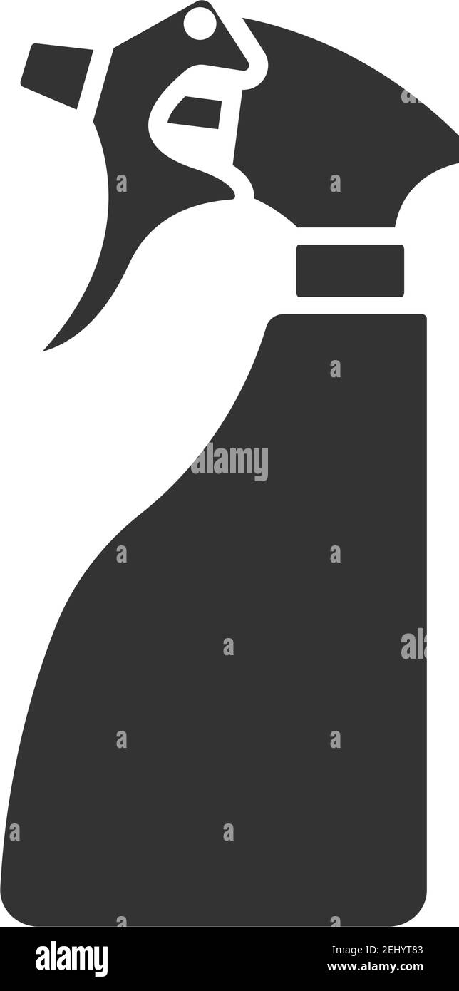 Water spray bottle icon outline hi-res stock photography and images - Alamy