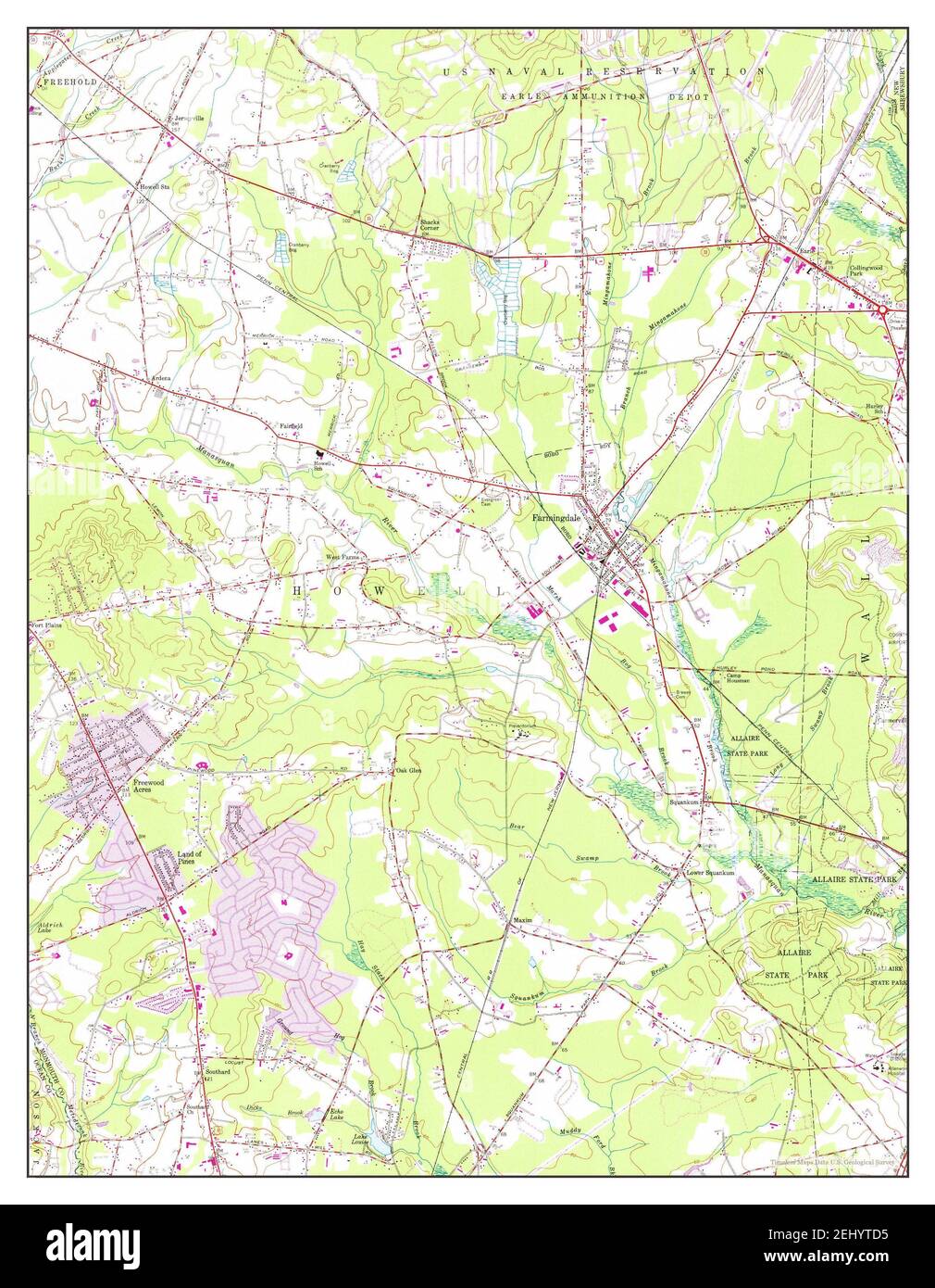 Farmingdale map hires stock photography and images Alamy