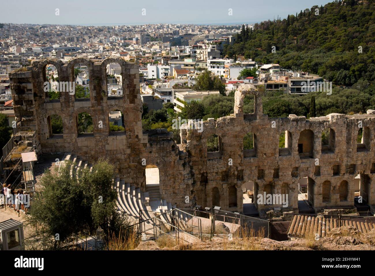The Odeon of Herodes at Athenian Acropolis still holds live