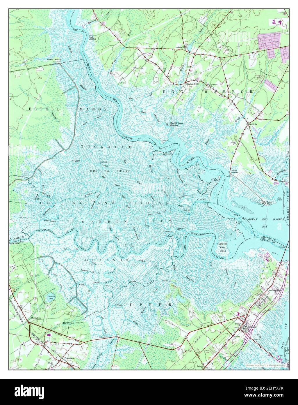 Marmora new jersey map hires stock photography and images Alamy