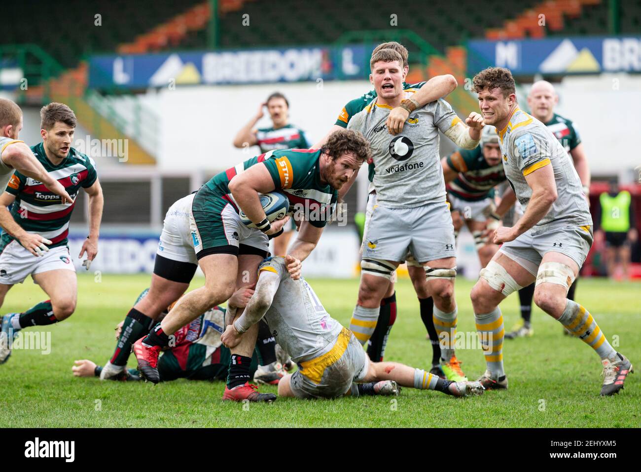 Julian montoya leicester tigers hi-res stock photography and images - Alamy