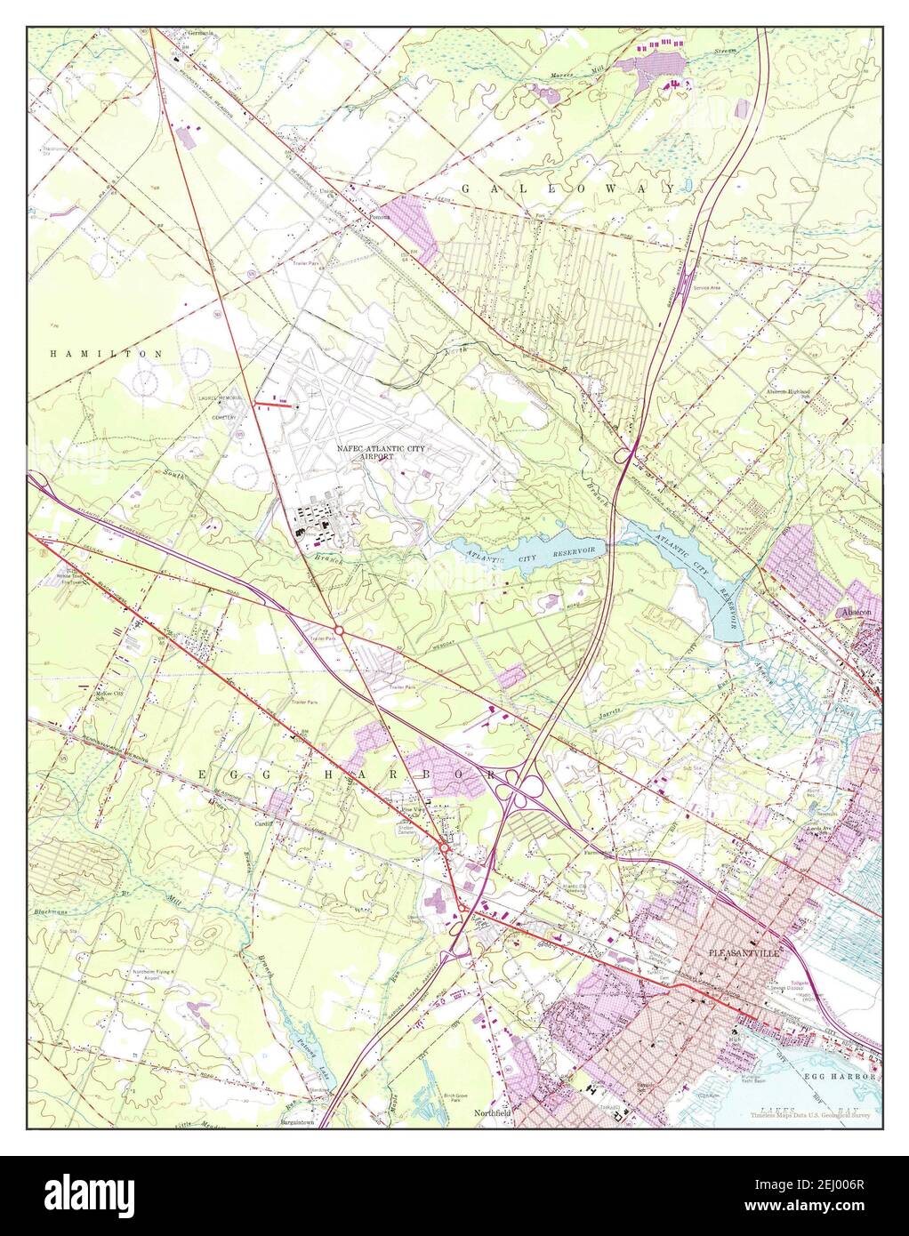 New Jersey Map 1952 1 24000 United States Of America New Jersey Map 1952 124000 United States Of America By Timeless Maps Data Us Geological Survey 2EJ006R 