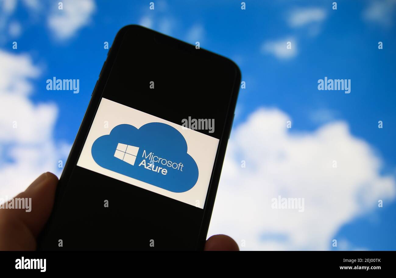 Microsoft azure logo hi-res stock photography and images - Alamy