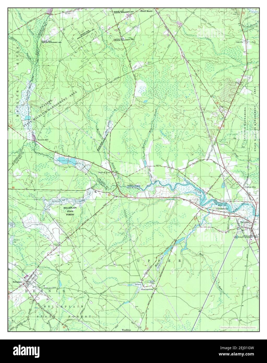 Map of tuckahoe Cut Out Stock Images & Pictures Alamy