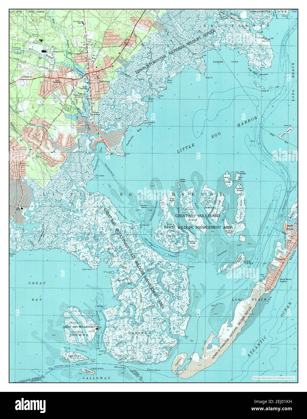 Map of tuckerton hires stock photography and images Alamy