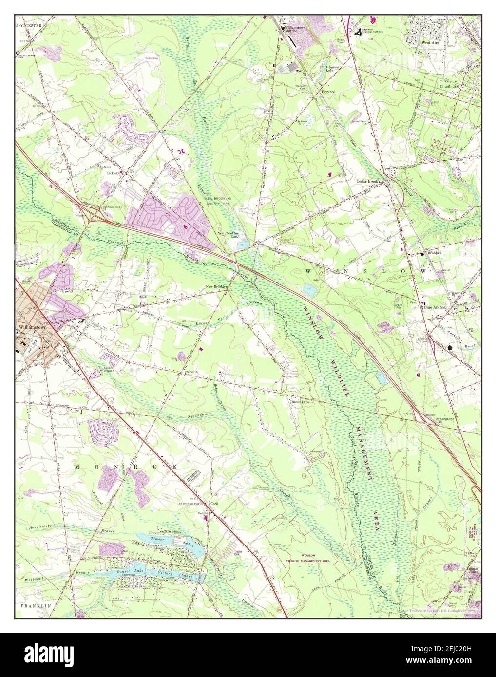 Map of williamstown Cut Out Stock Images & Pictures Alamy