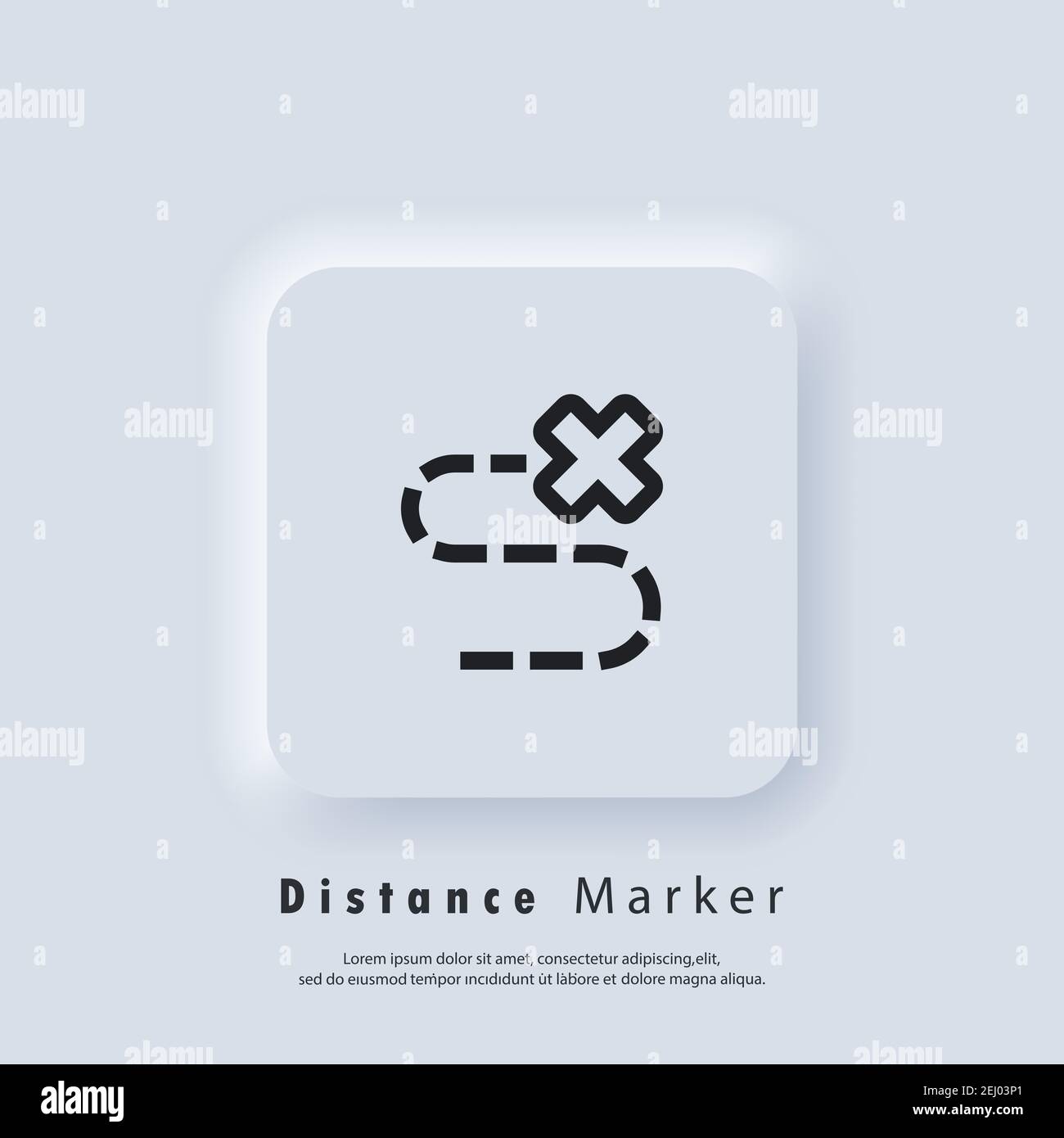 Track A Route Distance Treasure Map Hidden Location Marked With An X. Travel Navigation Line Icon. Track  Distance. Destination Icon. Route Location. Map Location Stock Vector Image  & Art - Alamy