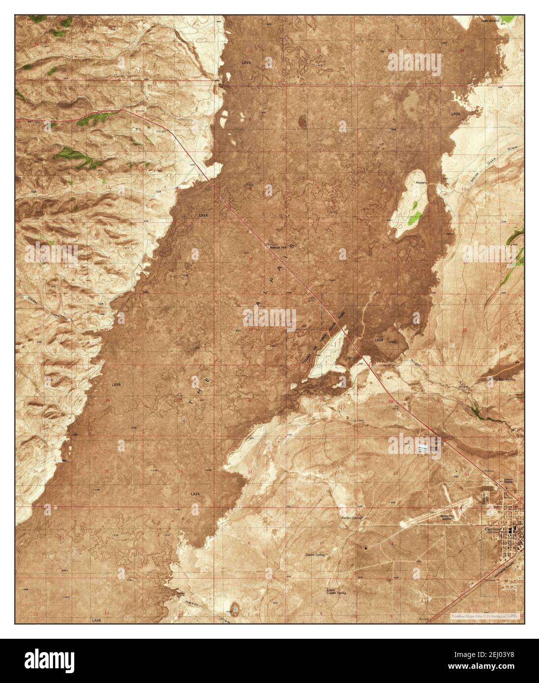 Carrizozo West, New Mexico, map 1982, 124000, United States of America