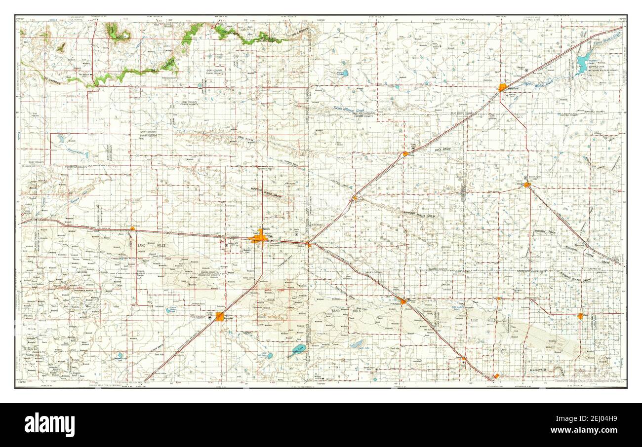 Clovis new mexico map hires stock photography and images Alamy