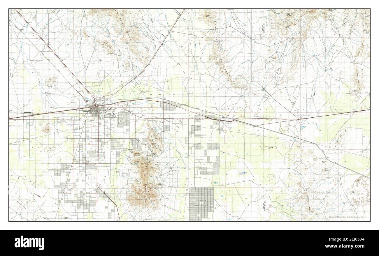 Deming new mexico map Cut Out Stock Images & Pictures Alamy