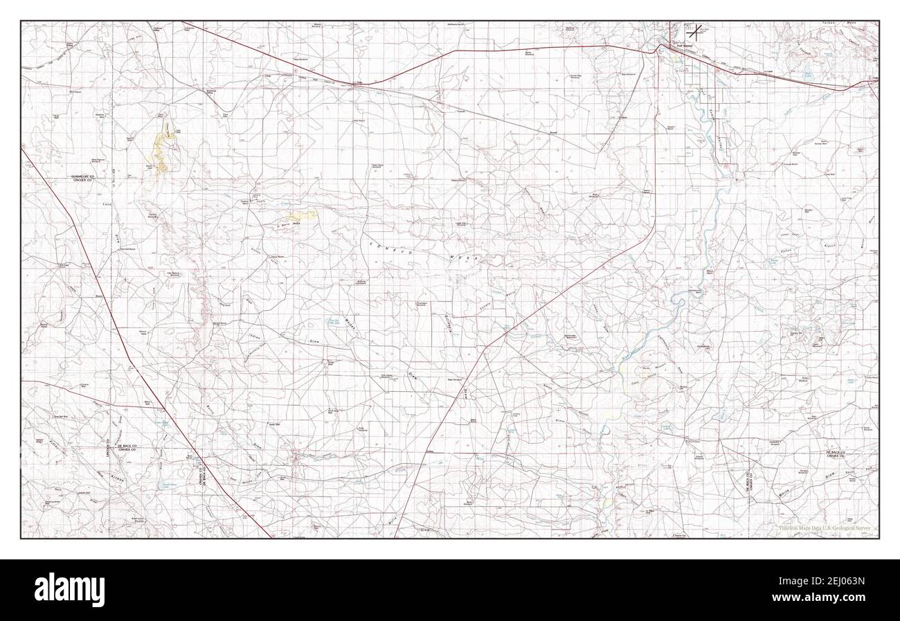 Map of fort sumner new mexico hires stock photography and images Alamy