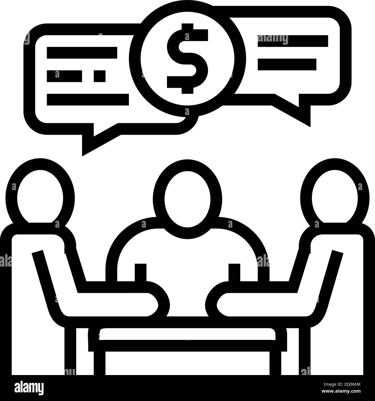 Shareholders meeting illustration Black and White Stock Photos & Images ...