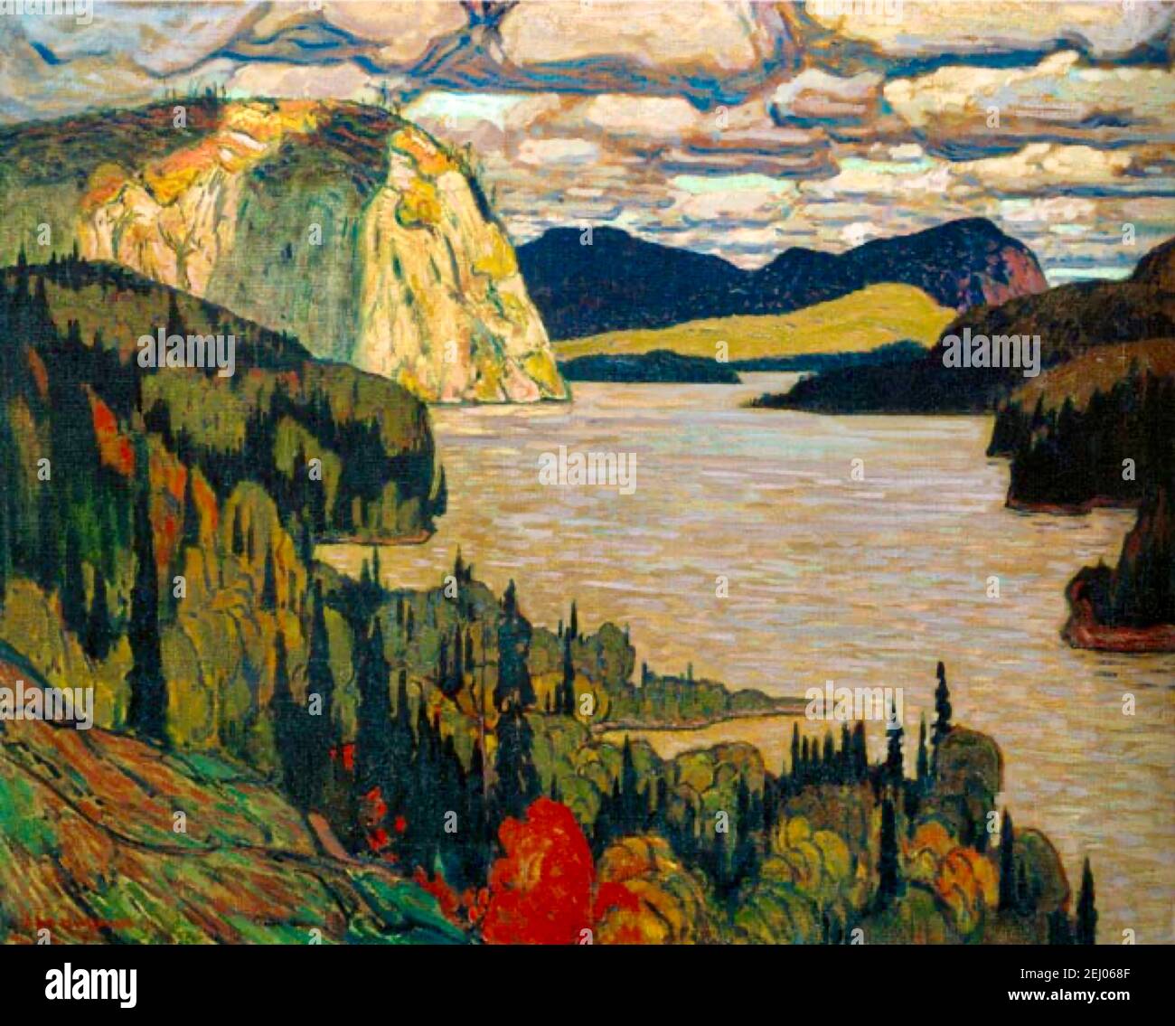 Group of seven art canada hi-res stock photography and images - Alamy