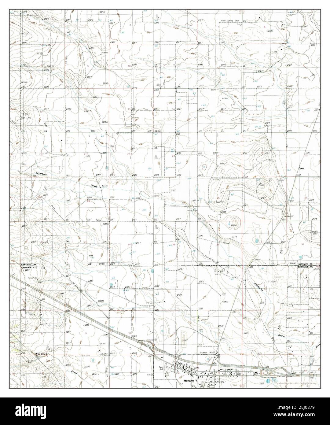 Moriarty new mexico map Cut Out Stock Images & Pictures Alamy