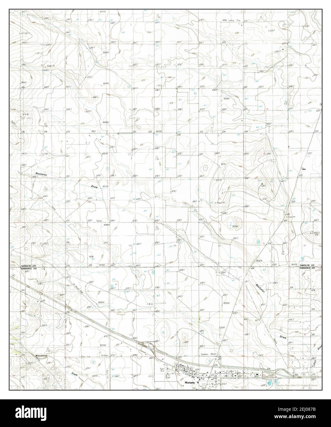 Moriarty new mexico map Cut Out Stock Images & Pictures Alamy