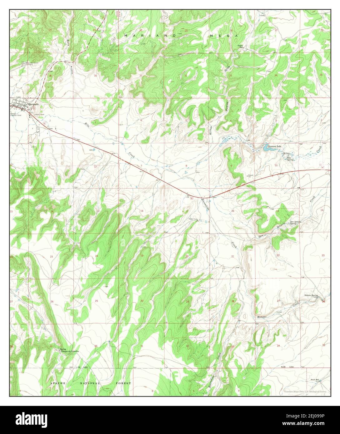 Quemado New Mexico Map Quemado New Mexico High Resolution Stock Photography And Images - Alamy