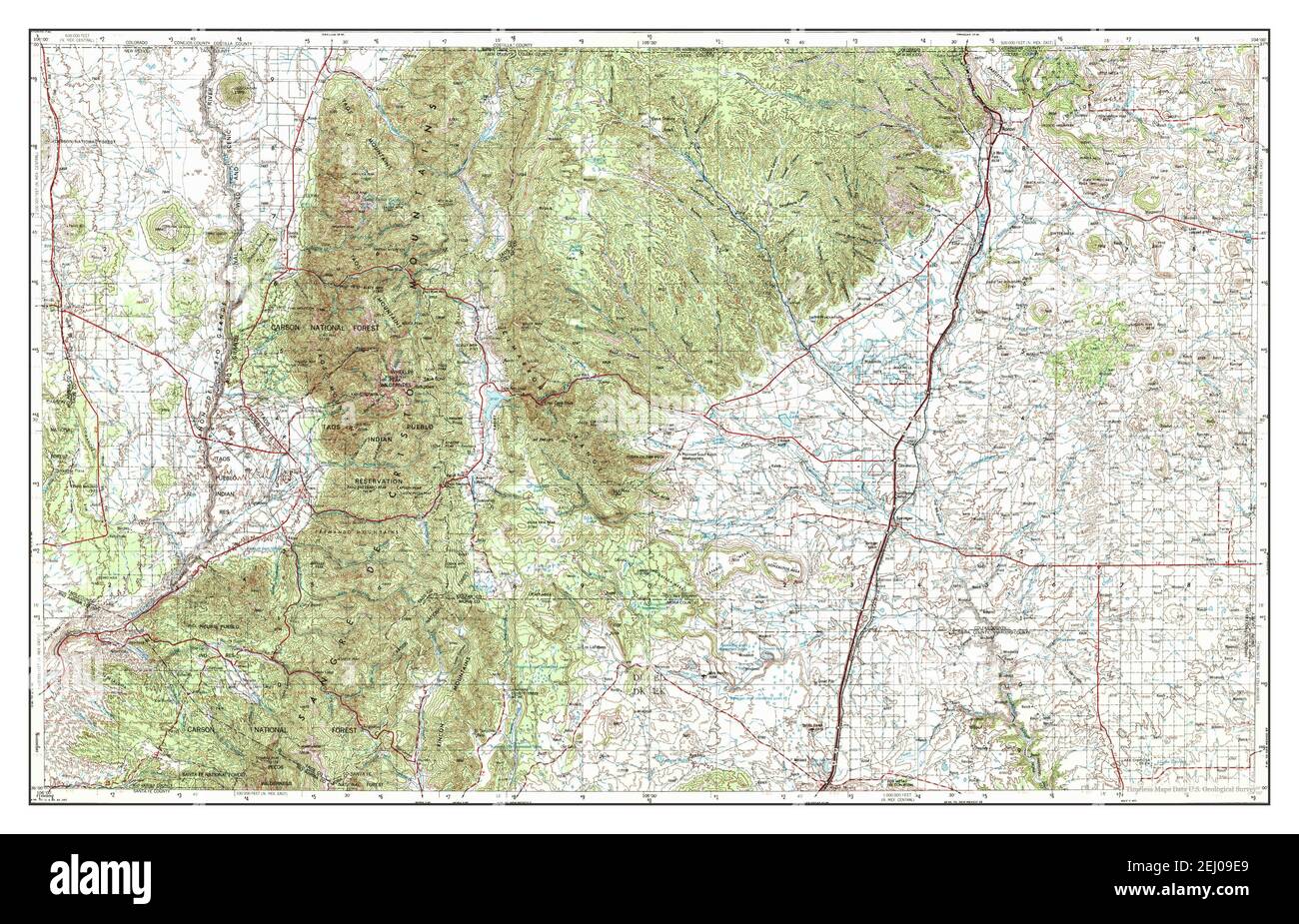 Raton new mexico map hires stock photography and images Alamy