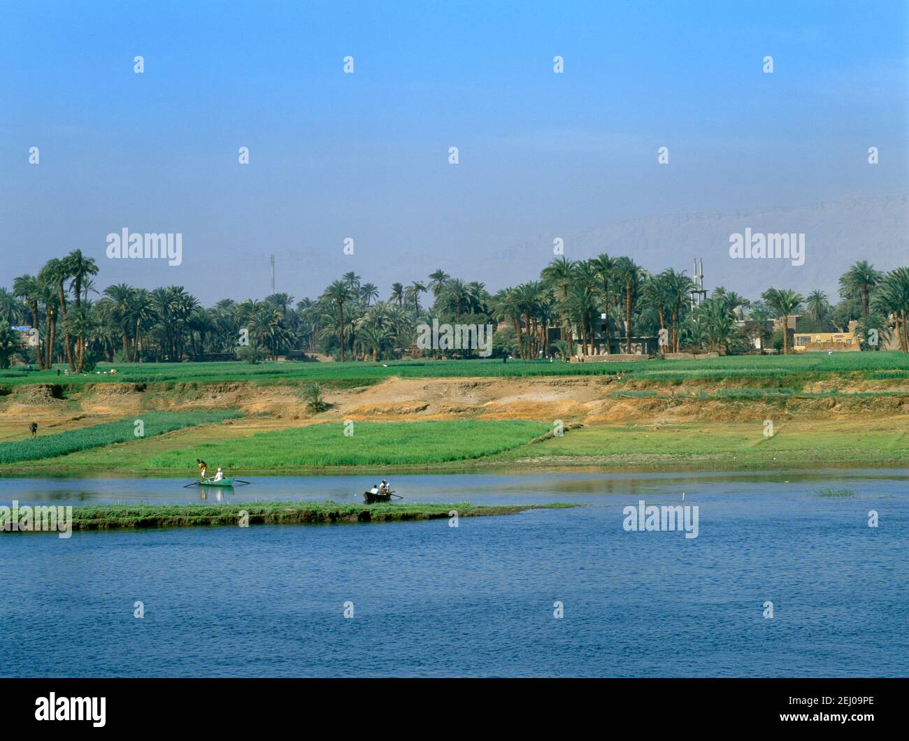 Aswan Egypt River Nile Stock Photo - Alamy