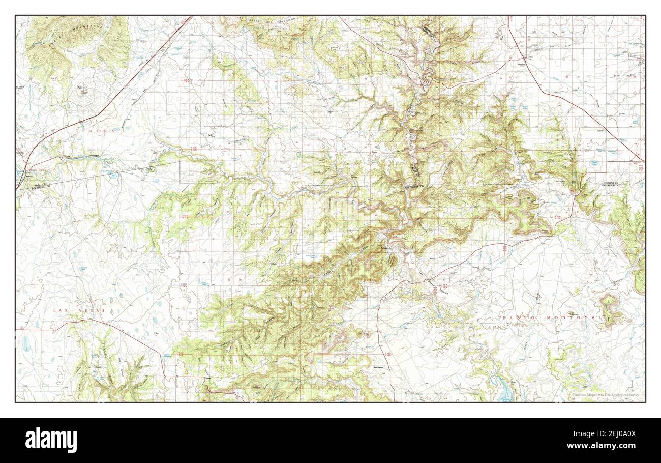 Roy, New Mexico, map 1981, 1100000, United States of America by