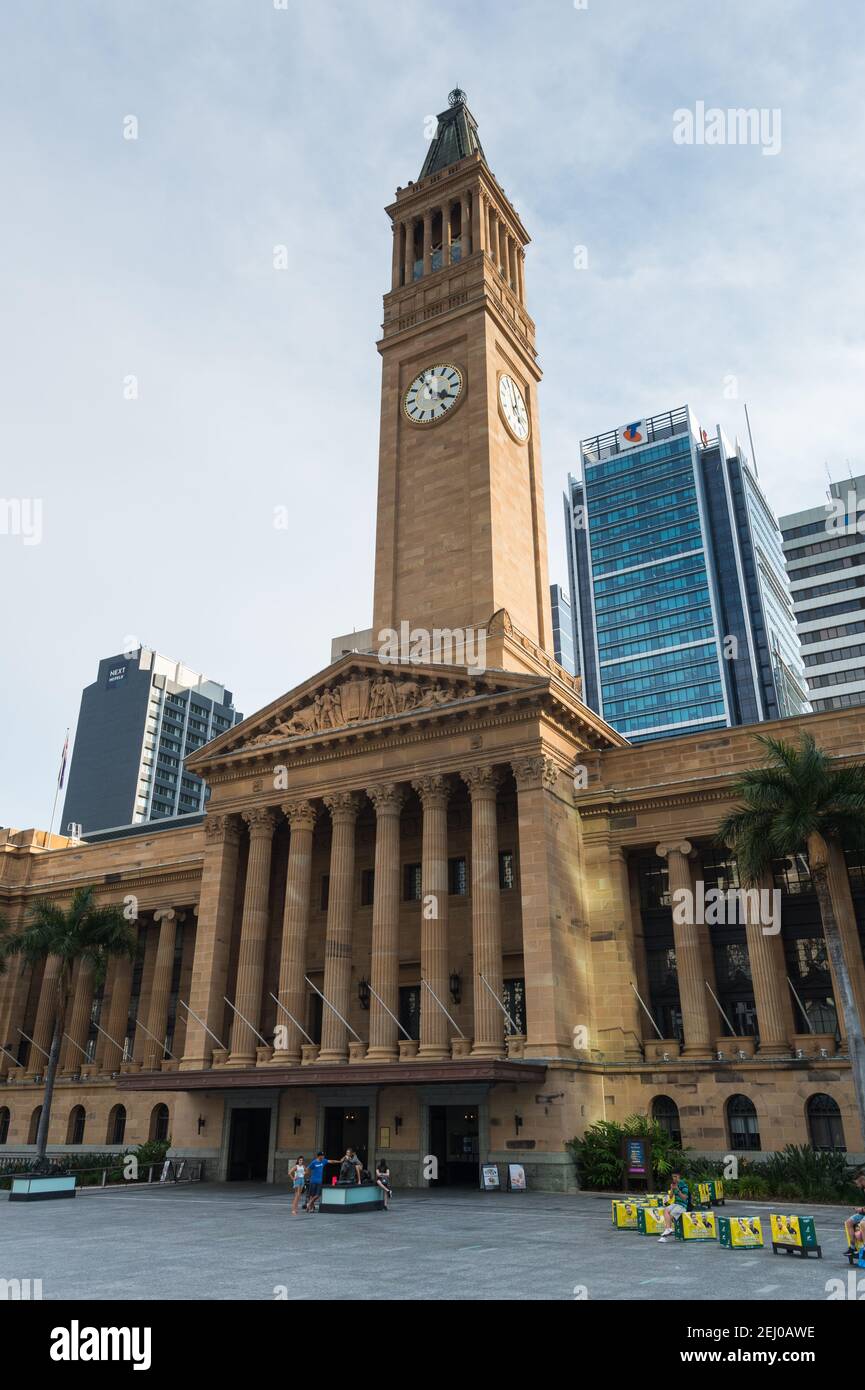 Brisbane town hall brisbane queensland hires stock photography and