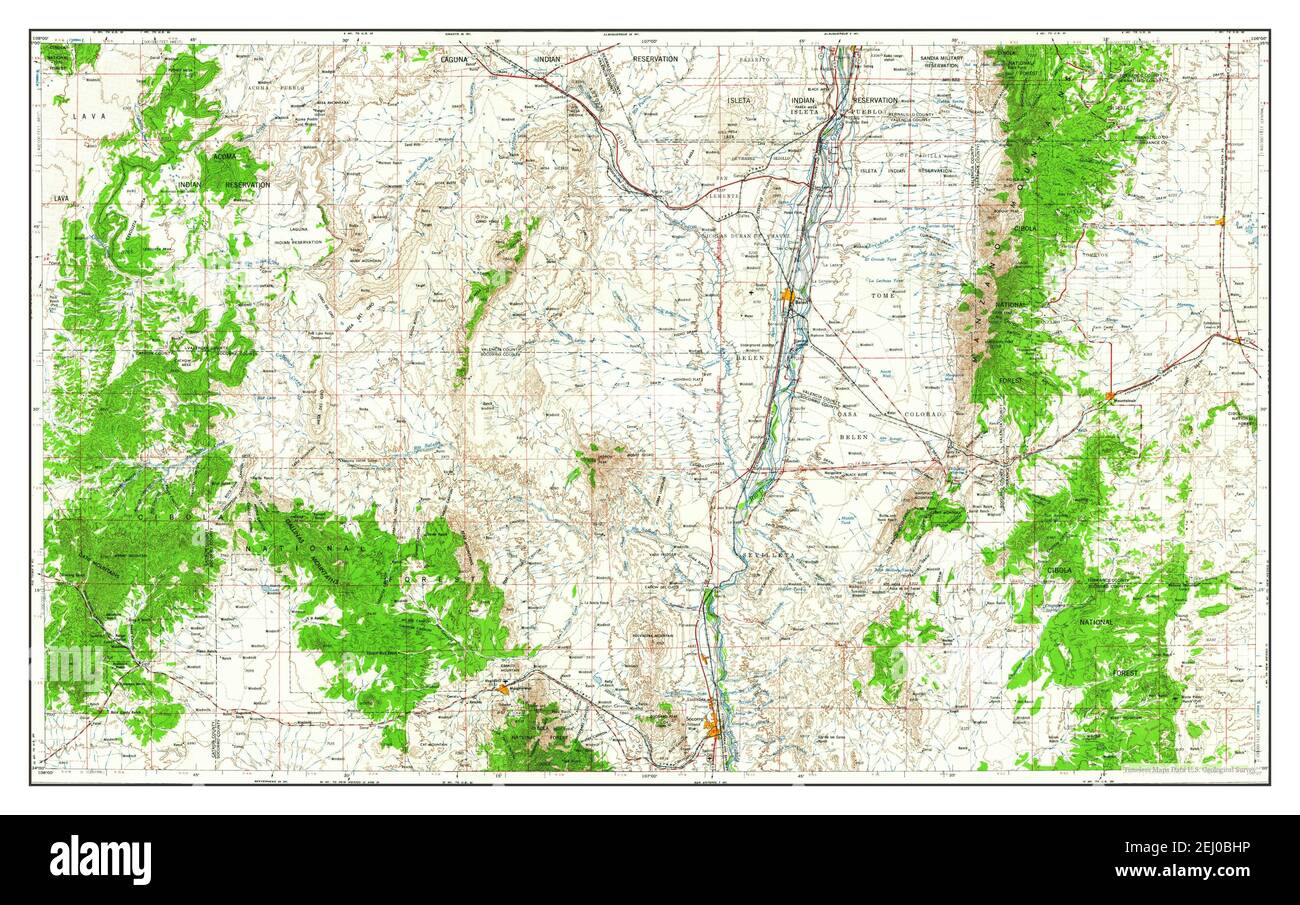 Socorro map hires stock photography and images Alamy