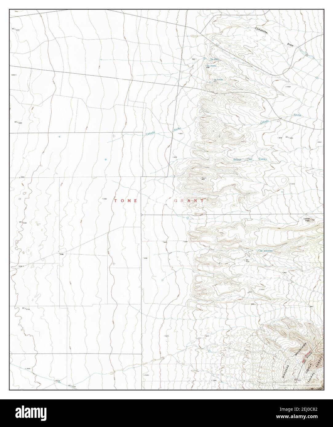 Tome NE, New Mexico, map 1991, 124000, United States of America by Timeless Maps, data U.S