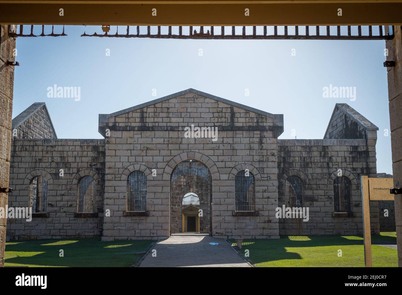 Trial Bay Gaol, South West Rocks, New South Wales, Australia Stock ...