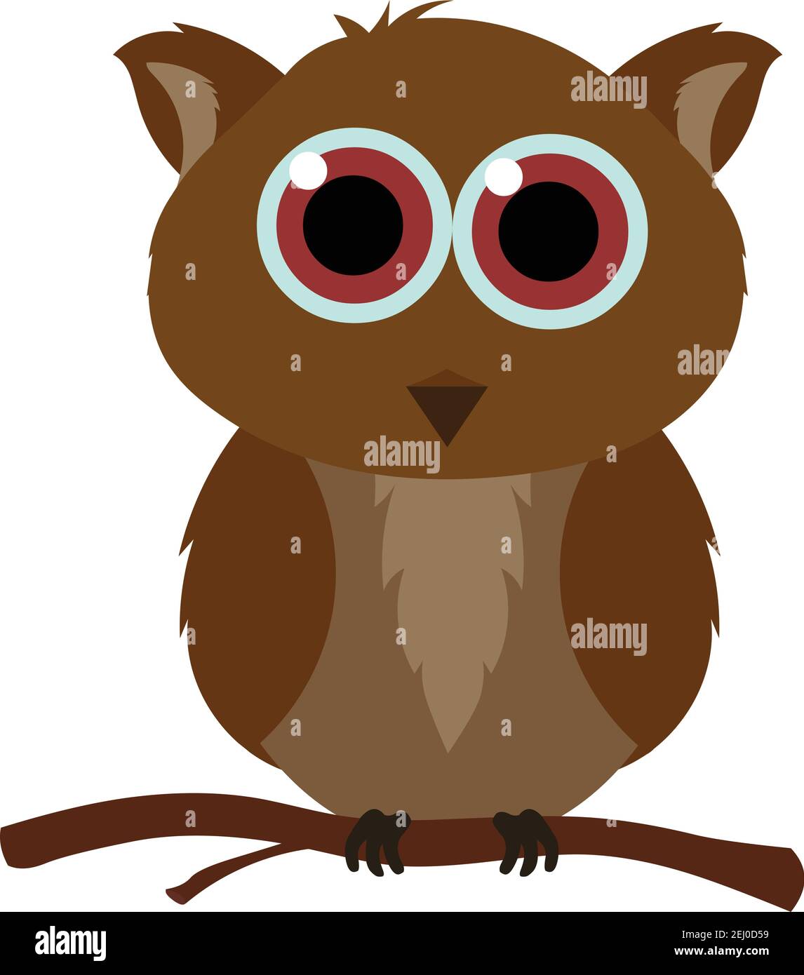 Abstract owl stock illustration vector isolated in white background ...