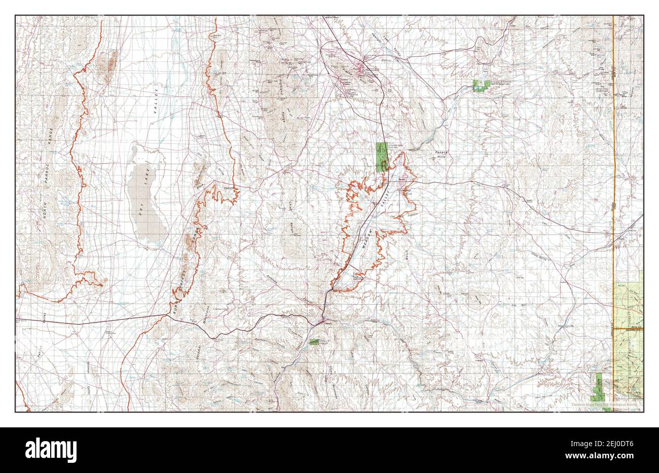 Caliente, Nevada, map 1978, 1100000, United States of America by Timeless Maps, data U.S
