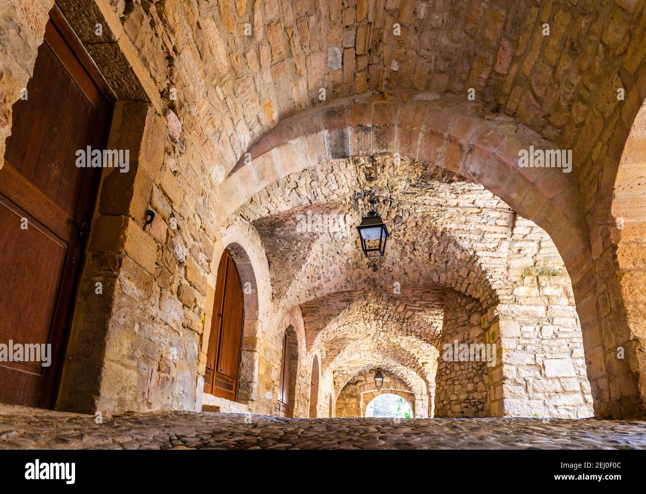 Medieval village of SaintMartindelondres in Occitania, France Stock Photo Alamy