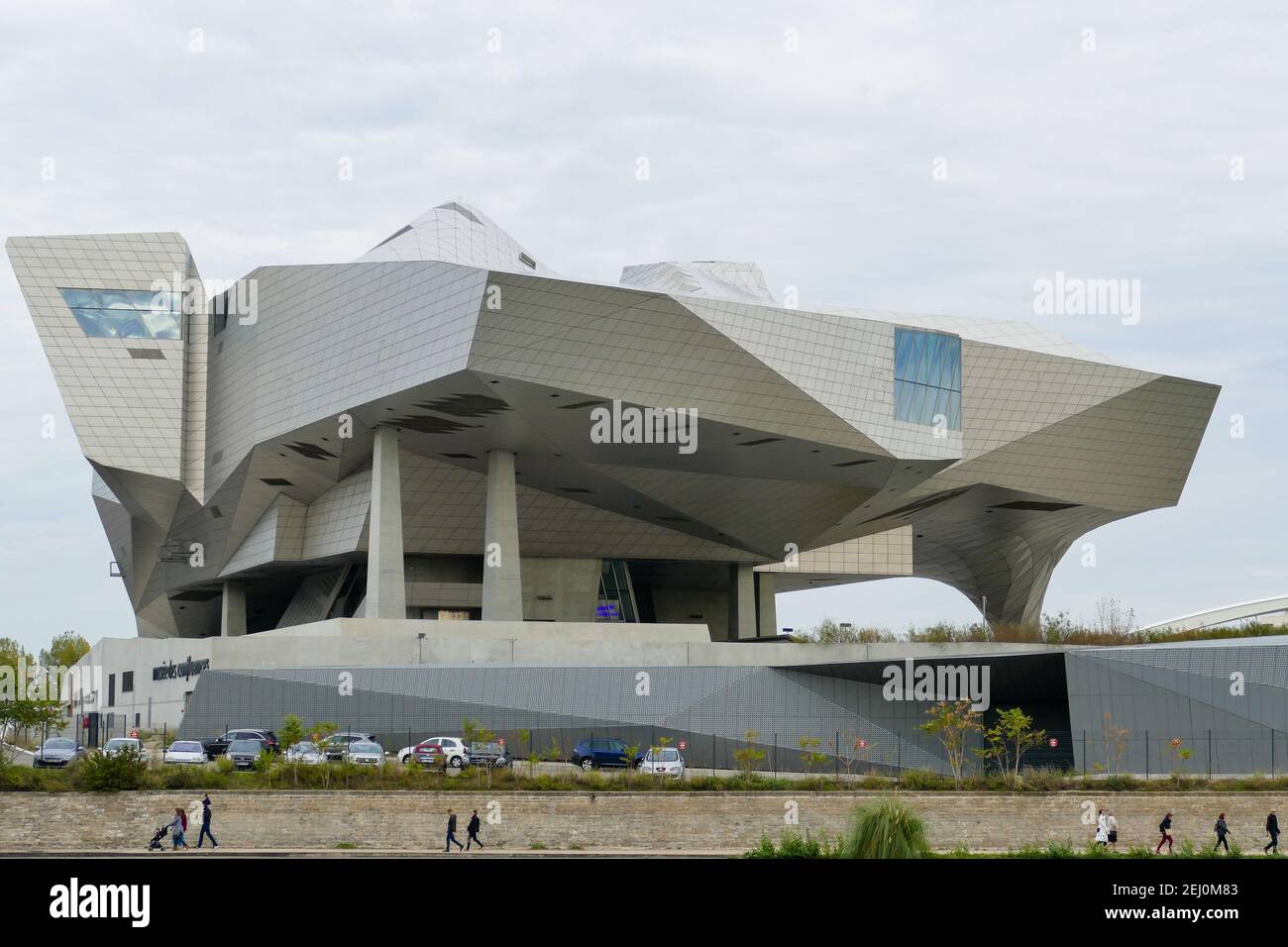 France, Lyon, Museum of Confluences , Musée des Confluences. The Musée ...