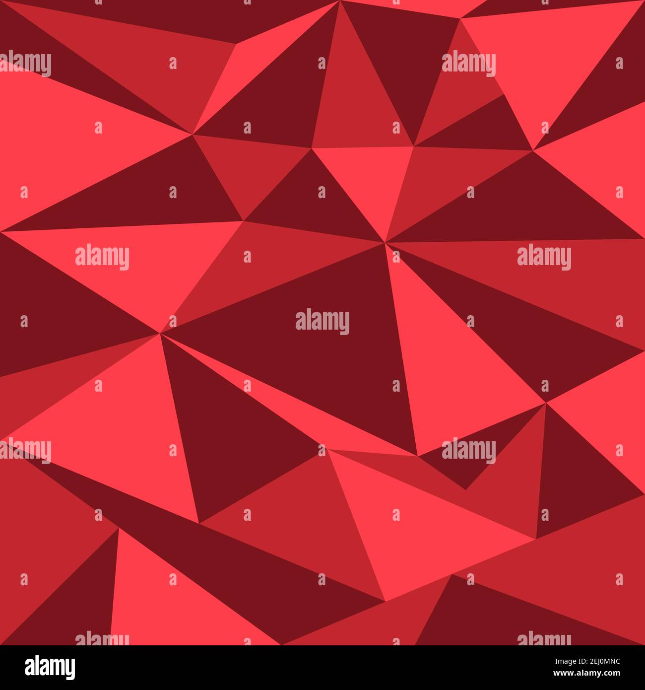 Abstract background of red shades in the form of geometric minimalism. Stock Vector