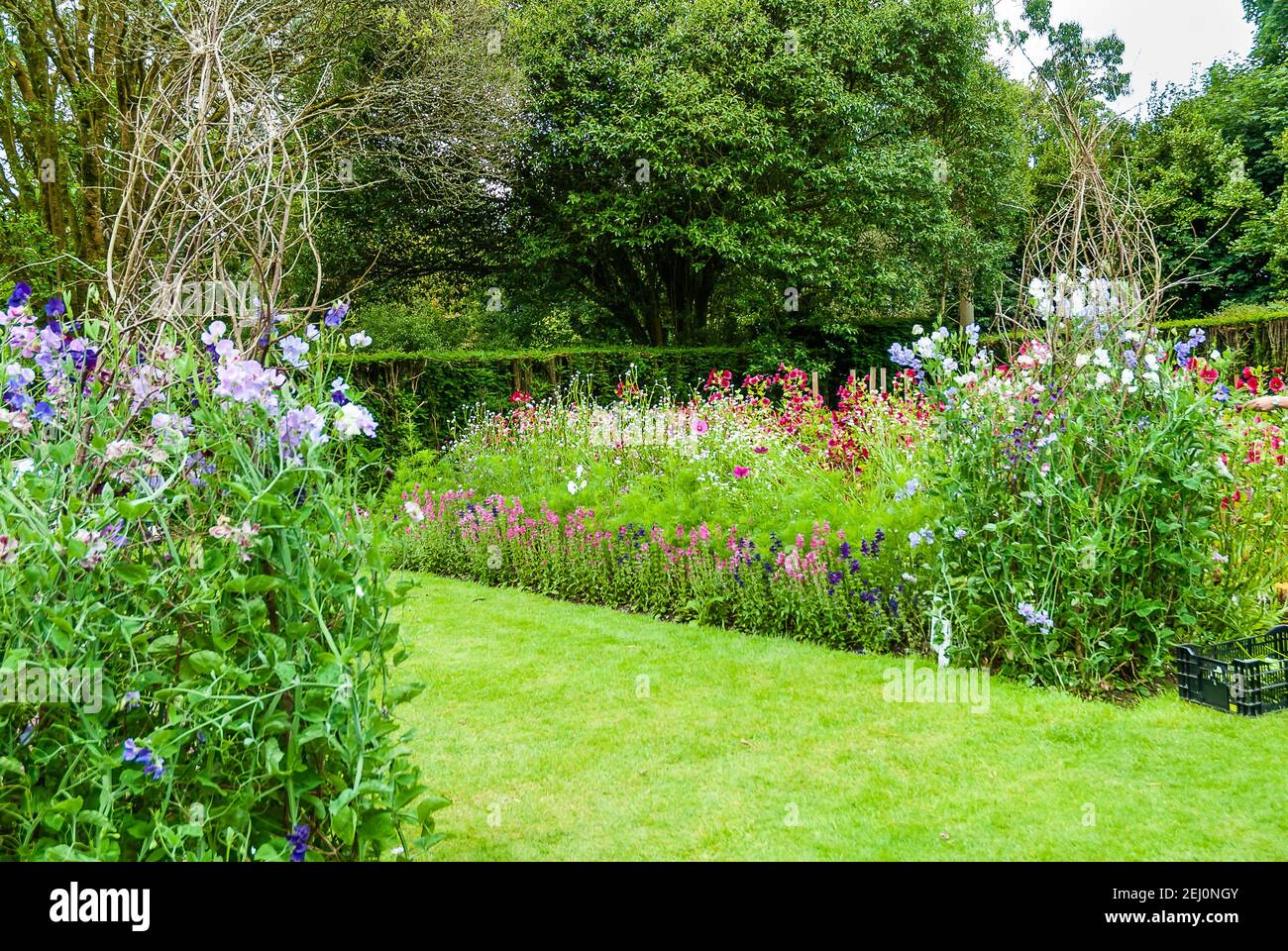 Cotehele House and Garden in Cornwall. Stock Photo