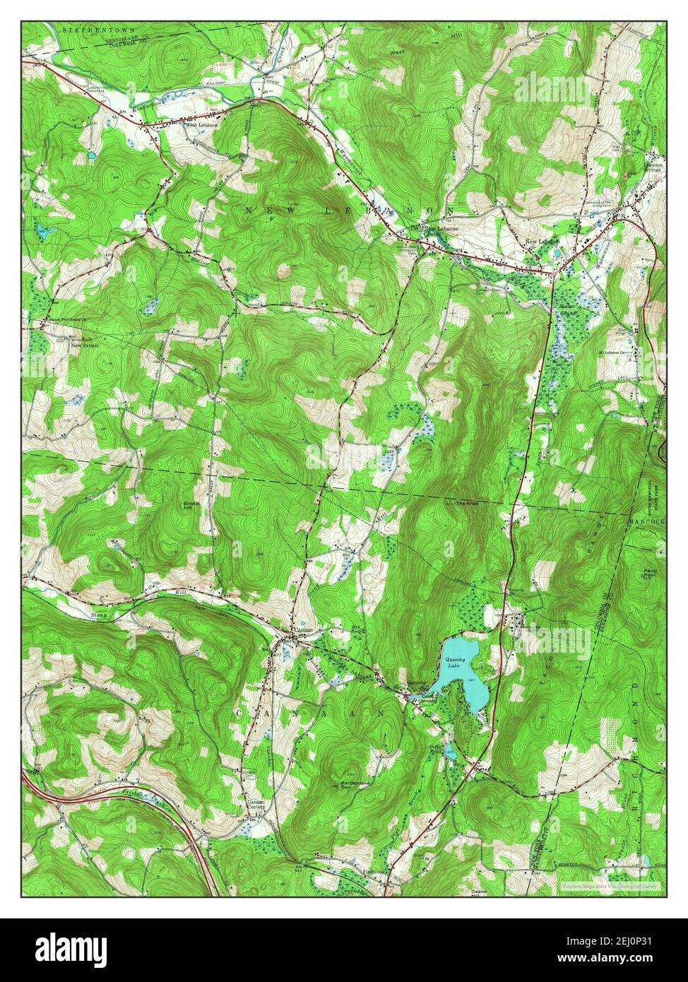 New canaan new york map hires stock photography and images Alamy
