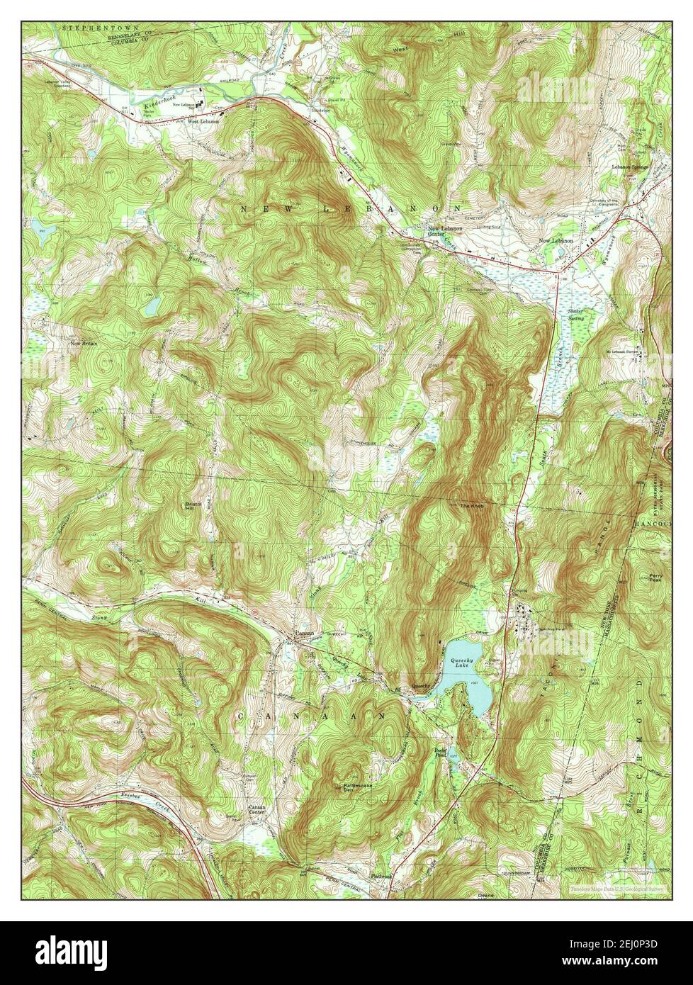 Map of new canaan new york hires stock photography and images Alamy