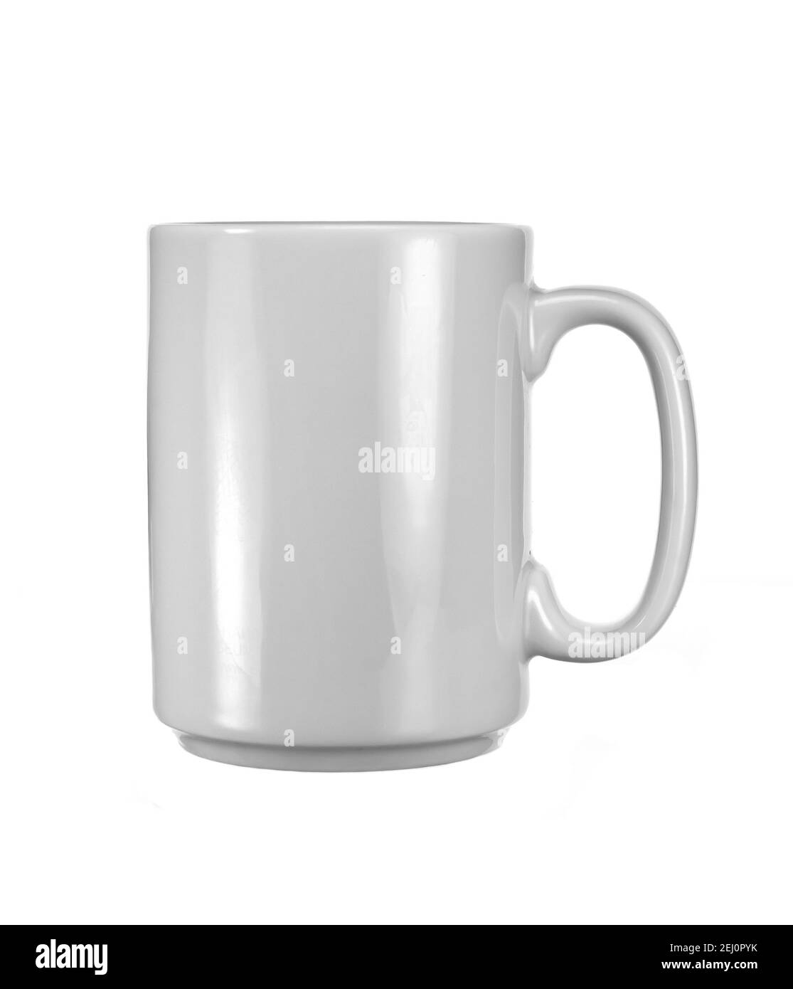 White Empty coffee cup or coffee mug isolated on white background Stock